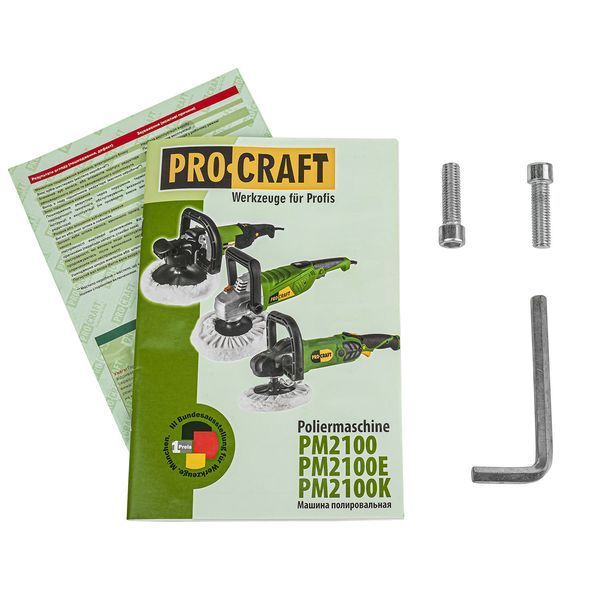 Машина полірувальна Procraft PM2100K 021006 фото