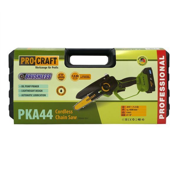 Акумуляторна міні пила Procraft PKA44 (1 акб) Кейс 030441 фото