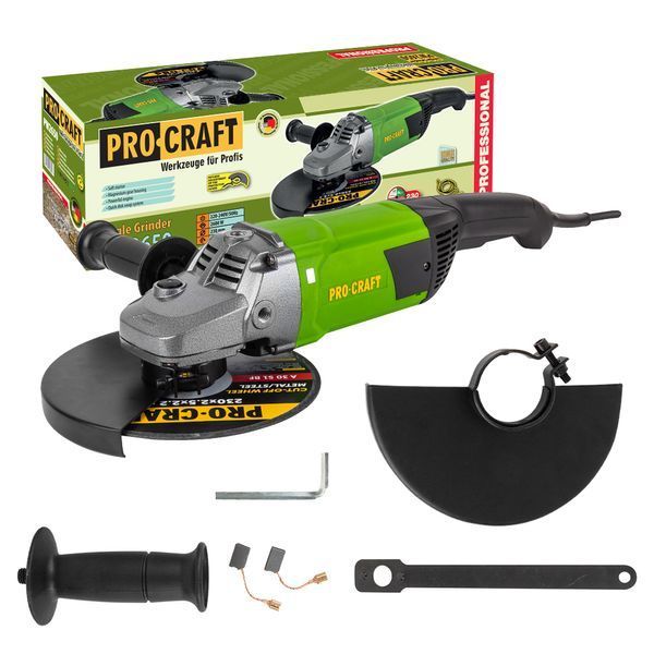 Кутова шліфувальна машина Procraft PW2650 230 мм 002650 фото