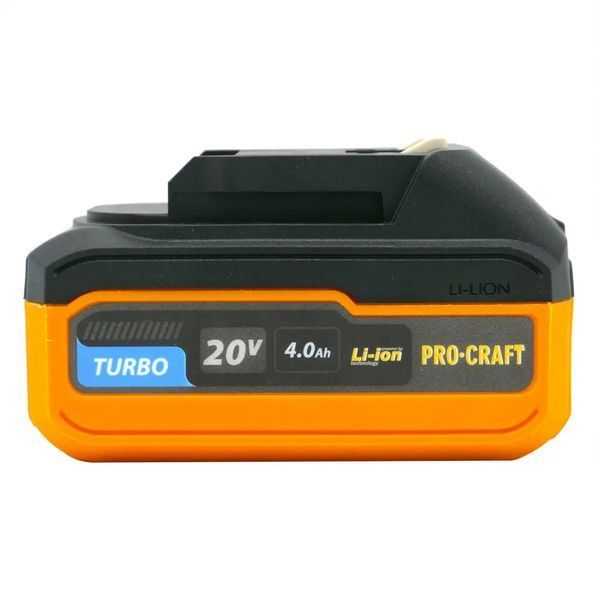 Акумуляторна батарея Procraft Battery20/4 Turbo (20В, 4Аг) 030244 фото